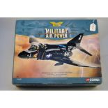 CORGI MCDONNELL F-4J PHANTOM,VX-4 SQN U.S. NAVY 'BLACK BUNNY' MODEL PLANE IN BOX GC.