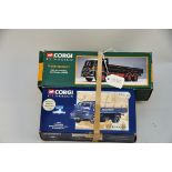 2 X CORGI CLASSIC MODELS - PICKFORDS BEDFORD S DROPSIDE LORRY & PACKING CASES,