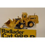 NZG MODEL 167 CAT 988B WHEEL-TYPE LOADER SCALE 1:50 VGC