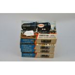 4 X AIRFIX-00 (3 X ESSO TANK WAGONS AND 1 X MINERAL WAGON ) ALL BOXED IN VGC