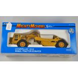 ERTL MIGHTY MOVERS MODEL 2430 CATERPILLAR 631E WHEEL TRACTOR SCRAPER SCALE 1:50 GC