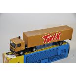 LION CAR MODEL 36 DAF CARGO TRUCK TWIX GC NOT ORIGINAL BOX