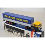 LION CAR MODEL 70 DAF CARGO TRUCK FRANS MAAS NOT ORIGINAL BOX