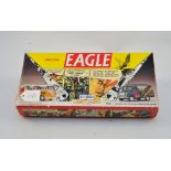 CORGI - COMIC CLASSICS EAGLE DAN DARE ONE VW VAN AND ONE BEDFORD CA VAN IN BOX VGC.