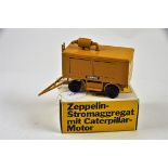 NZG MODEL 210 CATERPILLAR GENERATOR SET WITH CAT DIESEL ENGINE SCALE 1:50 VGC