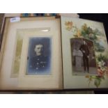 VICTORIAN/EDWARDIAN PHOTOGRAPH ALBUM AND PHOTOGRAPHS