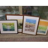 4 ROBERT BARNES LTD EDITION PRINTS SIGNED IN MARGIN