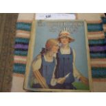 THE BUMPER BOOK FOR GIRLS NELSON PUBLISHING SOME AGE DISCOLOURATION TO PAGES G/C