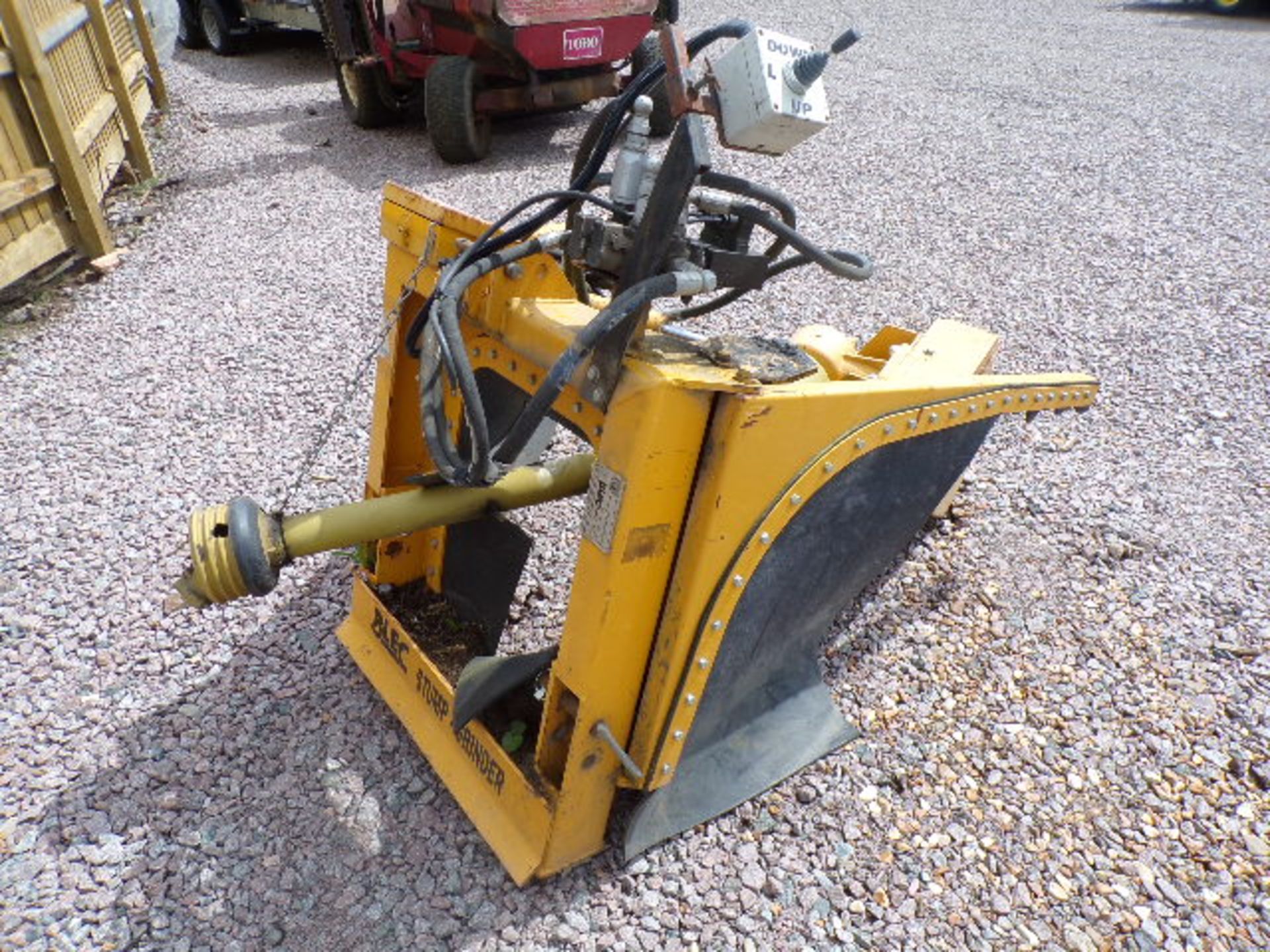 BLEC SG100 STUMP GRINDER - POWERFUL PTO DRIVEN GRINDING WHEEL, - Image 3 of 5