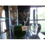 GLASS VASE,