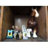 TOY LORRIES SHIRE HORSE FIGURE,