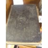 1838 MEDIUM SIZED OLD AND NEW TESTAMENT HARDBACK BIBLE