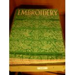 45+ EMBROIDERY MAGAZINES FROM THE 50'S AND 60'S