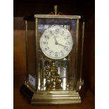 CARRIAGE CLOCK BY ' KUNDO ' GERMANY DATED 1969 WITH KEY