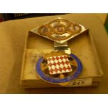 2 CAR BADGES - 'MONACO MONTE CARLO' AND ACI,