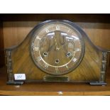 SMITHS MANTLE CLOCK DATED 1958 WITH KEY