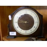 SMITHS MANTLE CLOCK WITH KEY