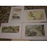 20+ PRINTS OF CONTEMPORARY CHINESE PAINTINGS