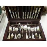 BOXED 44 PIECE SILVER PLATED CUTLERY SET BY ARTHUR PRICE