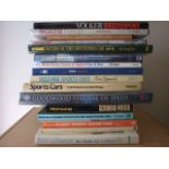 16 BOOKS ON MAINLY MOTORSPORT