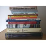 13 VARIOUS CAR BOOKS