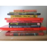 11 BOOKS ON FERRARI INC...