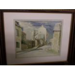 UNTITLED FRAMED WATER COLOUR BY HELEN COPSEY,