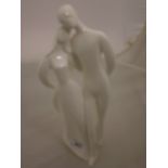 ROYAL DOULTON FIGURE ' LOVERS ' 31 CM TALL