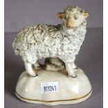 Vintage Staffordshire sheep figure