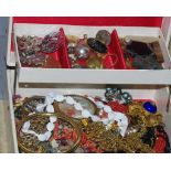 Jewllery box filled with costume jewellery