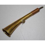 Brass & copper maritime foghorn