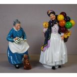 Two Royal Doulton lady figurines