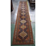 Jeravan wool hall runner rug