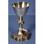 Victorian sterling silver chalice