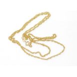 18ct yellow gold necklace