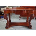 Victorian 2 tier hall table