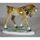 Zsolnay porcelain pony figurine