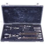 Cased drawing set