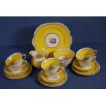 Twenty one piece Chelson teaset