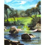 Margot Goodall, Monaro River scene