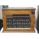 Antique Ericsson PMG manual telephone exchange