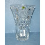 Waterford crystal "Cassidy" vase