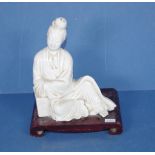 Vintage Blanc de Chine Guanyin figure