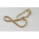 9ct yellow gold bracelet