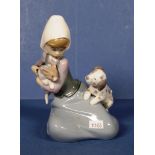 Lladro little friskies figurine