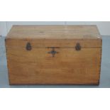 Rustic antique trunk