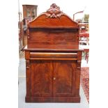 Petite Victorian mahogany chiffonier