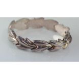 Italian silver bracelet by Malor