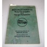 Vintage American trade Car Supplies catalogue