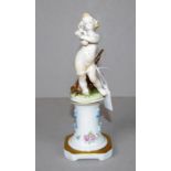 Continental porcelain standing child figure